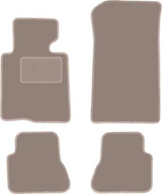 Produktbild von Beige Veloursmatten für: BMW 3 E46 Cabrio (2000-2007)