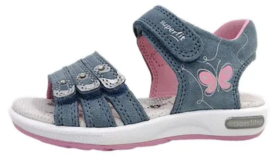 Immagine prodotto di Superfit, sandali per bambine, colore blu, adatti per il tempo libero