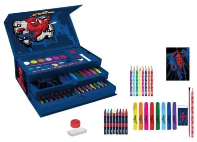 Obrázek produktu pro Umělecká sada v kufříku Spider-Man – Diakakis