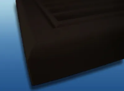Produktbild von Lüftungsgitter MV mit Flansch Größe: Ø150 186x186mm Farbe: braun