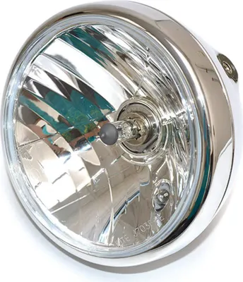 Imagen del producto de Faros delanteros cromados, diámetro 190 mm