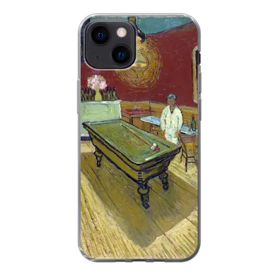 Produktbild von MuchoWow® Handyhülle Schutzhülle Hülle für iPhone 13 mini Das Nachtcafé - Vincent van Gogh Silikon Softcase Handy Hülle - Softcase
