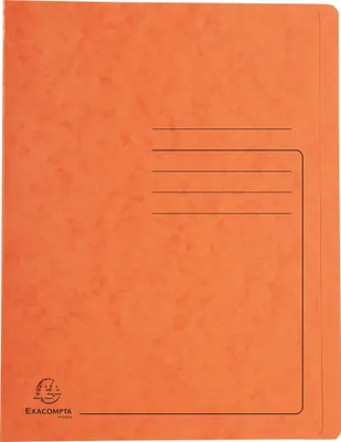 Produktbild von Exacompta 25x Schnellhefter aus Colorspan 355g/m2, A4 - Orange - 39994E