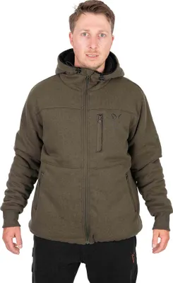 Produktbild von Fox Fishing Hoodie Collection Sherpa Hoody Green/Black S