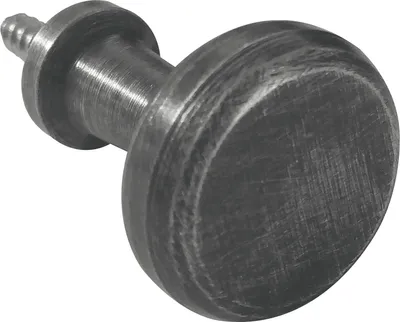 Produktbild von SCHÖRGHOFER Fensterziehknopf AIST 25 mm, Eisen verzinkt schwarz patiniert