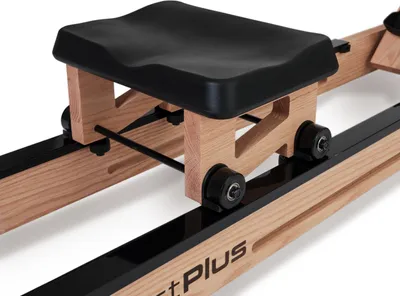 Produktbild von SportPlus I Holz-Wasser-Rudergerät I für zuhause, aus Natur-Massivholz, Rudermaschine, Rudergerät Wasser, Rudergerät Holz, mit Trainingscomputer, SP-WR-1800