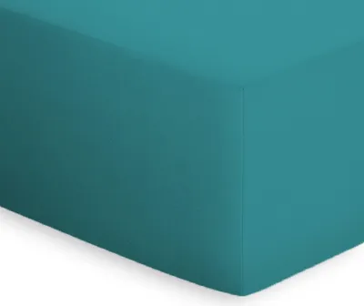 Produktbild von Bassetti Spannbettlaken UNI Farbe PETROL Größe 140x200-160x220cm
