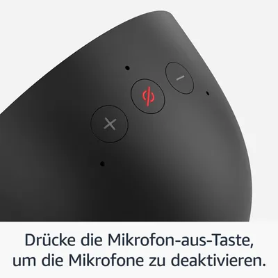Produktbild von Amazon Echo Spot, Amazon Alexa, Sphärisch, Weiß, 7,19 cm (2.83"), 320 x 240 Pixel, MediaTek