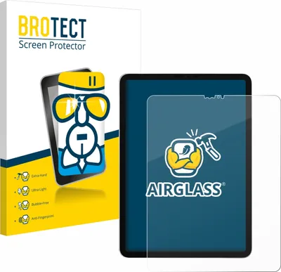 Produktbild von BROTECT Schutzglas für Apple iPad Pro 12.9" 2018 (3. Gen.) Schutzfolie Panzer Folie Glas Display Schutz klar