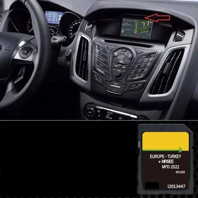 Obrázek produktu pro SD karta Navigace GPS Europe v12 2022 kompatibilní s Ford Sync1 MFD