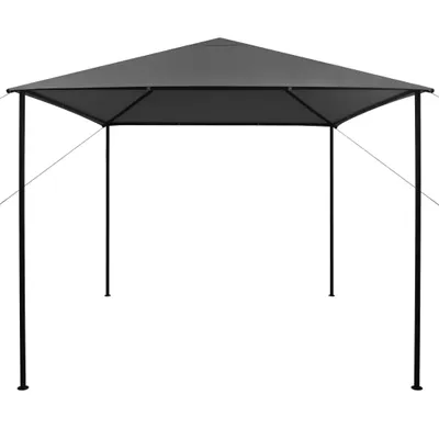 Produktbild von vidaXL Pavillon 3x3 m Anthrazit Stoff und Stahl 180 g/m²