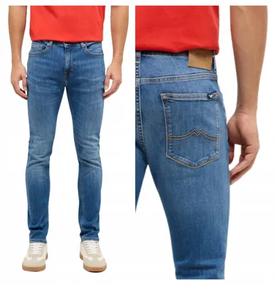Produktbild von Mustang | Frisco Skinny Jeans für Herren, Denimblau, W32 L30
