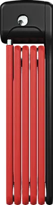 Obrázek produktu pro ABUS Bordo Lite 6055/85 Red, Skládací zámek, Černá, Kalená ocel, Klíč, 850 mm, 550 g