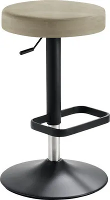 Produktbild von Barstuhl Mayer Sitzmöbel 1200 44 x 44 x 55 cm Stahl schwarz/taupe