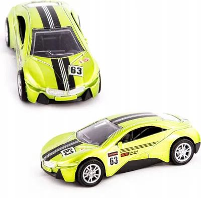 Produktbild von Metallauto Spielzeugauto Modellauto - Robustes Fahrzeug für Kinder, farblich sortiert