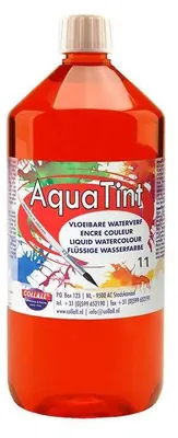 Immagine prodotto di Collall Acquerello Aqua Tinta Rosso Chiaro | 1000ml