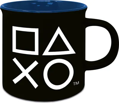 Produktbild von Playstation Shapes Tasse Becher Durchmesser 8,5 H9,5cm