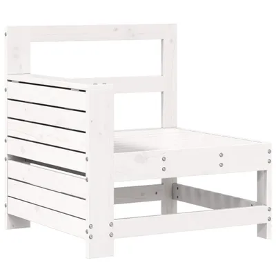 Produktbild von Gartensofa mit Armlehne und Beistelltisch Massivholz Kiefer