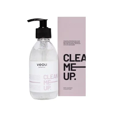 Zdjęcie produktu dla Veoli Botanica Clean Me Up żel do mycia twarzy, 190ml