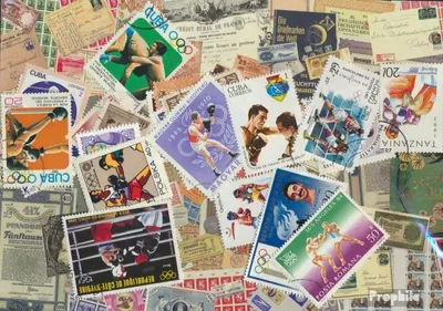 Produktbild von Briefmarken Motive 25 verschiedene Boxsport Marken