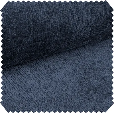 Produktbild von novely® PERU Weicher Polsterstoff Möbelstoff Bezugsstoff Chenille-Stoff | Meterware | 1 lfm - Farbe: 77 Navy Dunkelblau