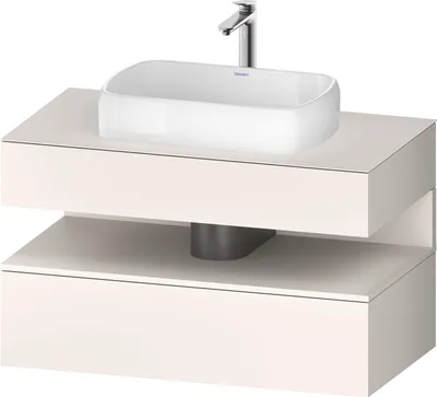 Produktbild von DURAVIT QA4731084840000 QTG KWTU WH Ek. 1000x550x600 Wß Smt H