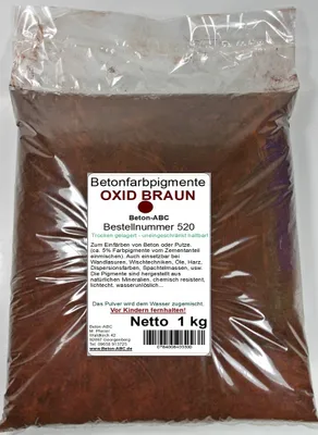 Produktbild von kg Oxidbraun Pigment- Pulverfarbe