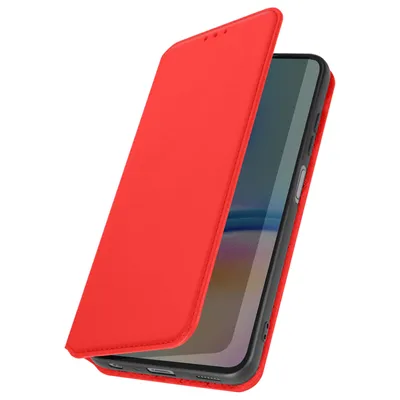 Image de Avizar, Classic Edition Kunstlederetui Samsung Galaxy A05s, Rot