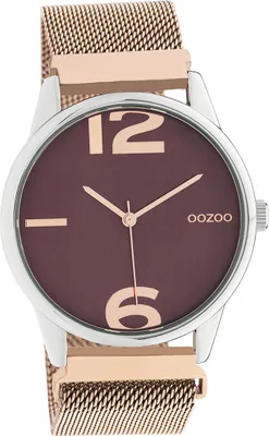 Image de Oozoo métal femme montre analogique à quartz bracelet or rose Timepieces D2UOC10868
