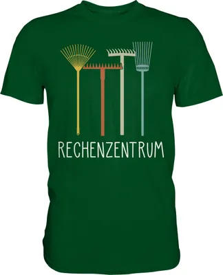 Produktbild von Rechenzentrum Gärtner Garten T-Shirt – Bottle Green / XL