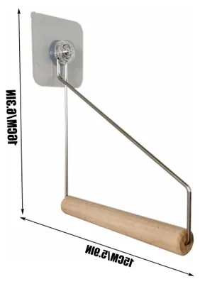 Produktbild von Wandmontierter Kleiderbügel, klappbarer Kleiderbügel, goldfarben, gebürstet, Wandmontage, Kleiderständer, Wandmontage, Schrank-Organizer, Wandmontage-Tuch