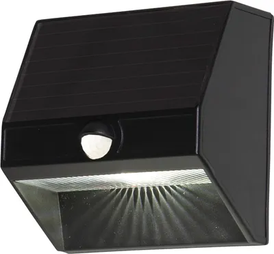Immagine prodotto di Applique solare a LED 'Wally', plastica, 11x11cm