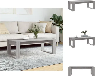 Produktbild von vidaXL Couchtisch Grau Sonoma 102x50x35 cm Holzwerkstoff -  Couchtische
