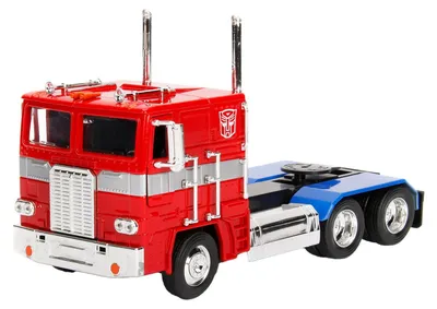 Productafbeelding van OPTIMUS PRIME Peterbilt 352 Transformers, JADA, schaal 1:24