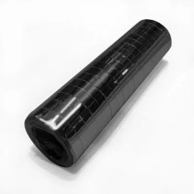 Produktbild von 1 Rolle Papier Luftschlangen schwarz metallic