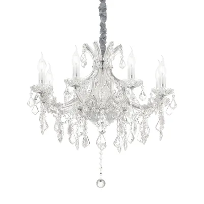 Image de Ideal Lux Lampe à suspendre Napoléon Sp8 Chrome
