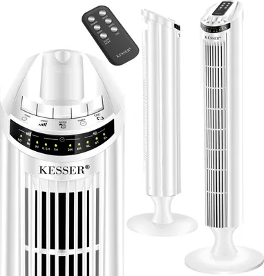 Produktbild von KESSER Turmventilator FERNBEDIENUNG Ventilator LED Display Standventilator Klimaanlage