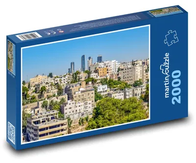 Obrázek produktu pro Puzzle 2000 Panorama Ammánu v Jordánsku - martinpuzzle