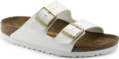 Produktbild von Birkenstock Arizona White Patent - Damen Hausschuhe - 1005294