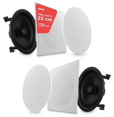 Productafbeelding van Pyle inbouwplafondspeakers, Bluetooth plafondspeakers, 300W