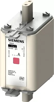 Immagine prodotto di SIEMENS 3NA78226 NH00 63A 3NA7822-6 690 V CA/250 V CC gL/gG Fusibile per tensione