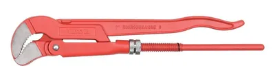 Immagine prodotto di Chiave per tubi d'angolo DIN5234C - Ganascia a S 45° / 1" (25 mm)