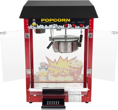 Produktbild von Bar-Popcornmaschine mit schwarzem Deckel