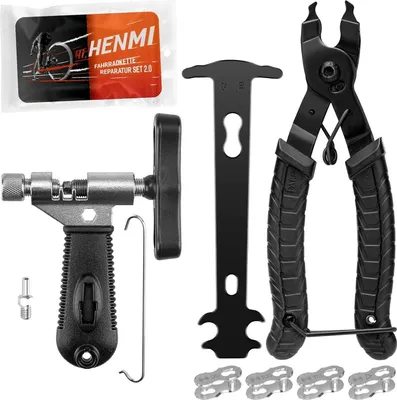 Image de Kit de rivets de chaîne de vélo 2.0 pour outil 6-12 vitesses-poignée ergonomique-idéal pour la réparation