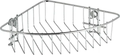Produktbild von WENKO Eck Dusch Ablage Regal Bad Aufbewahrung Korb Classic Dusche Gäste WC