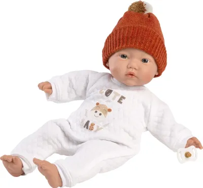 Zdjęcie produktu dla Lalka bobas poważna z miękkim brzuszkiem 31cm