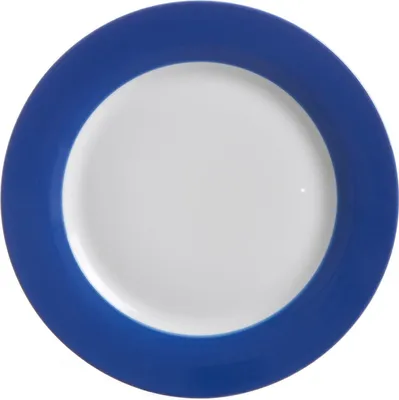 Immagine prodotto di Ritzenhoff & Breker Doppio Desserteller, Servierteller, Servierplatte, Geschirr, Porzellan, Indigoblau, Ø 20 cm, 63844