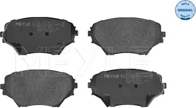 Produktbild von MEYLE 025 235 8517 Bremsbeläge Vorne für TOYOTA RAV 4 II (CLA2, XA2, ZCA2, ACA2)