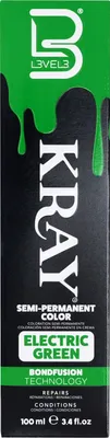 Produktbild von L3VEL3 Kray Color Electric Green 100 ml