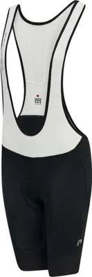 Produktbild von newline Womens Core Bike Panel Bib Shorts - black/white, Größe:L